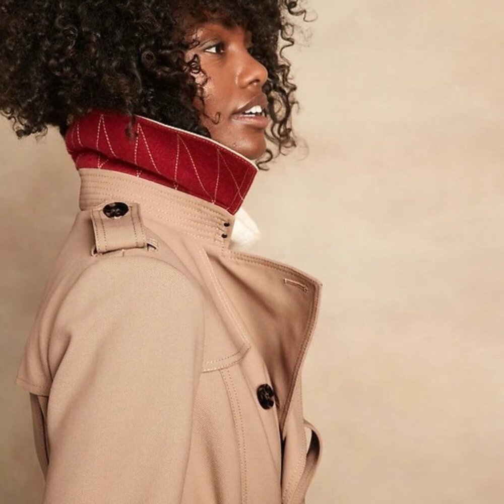 Banana Republic Timeless Trench Coat - Size Medium (new without tags)